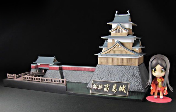 Takashima Castle (Suwahime set), PLUM, Model Kit, 1/200, 4582362380274